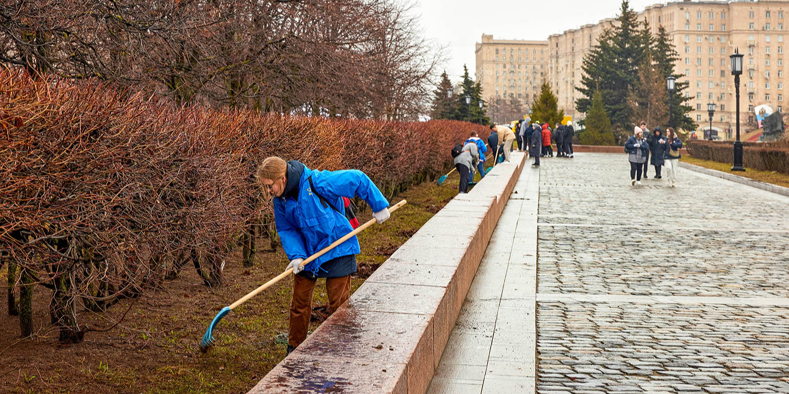 Весна в Москве